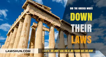Did Ancient Greeks Codify Their Laws? Exploring Historical Evidence