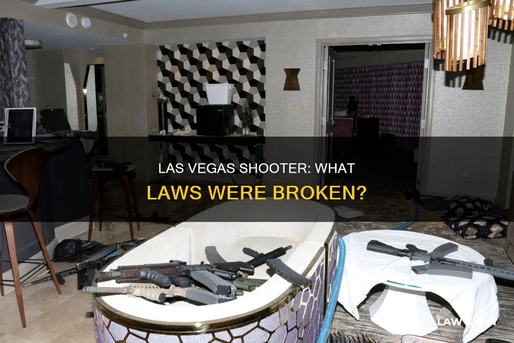 did the las vegas shooter break any laws