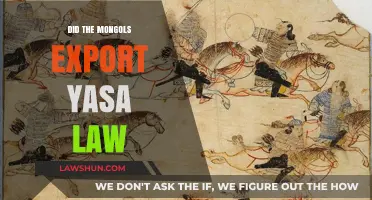 Did the Mongols Export Yasa Law: A Historical Analysis