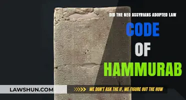 Neo-Assyrian Legal Legacy: Did They Adopt Hammurabi's Code?