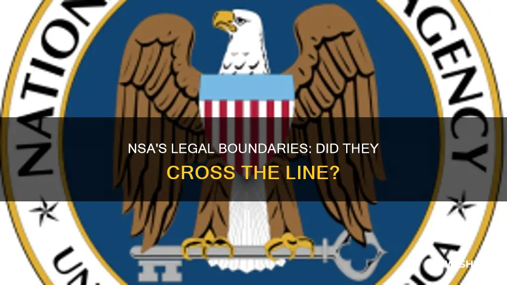 did the nsa break the law