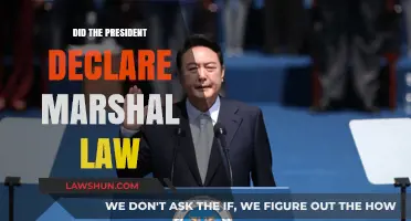 Presidential Decree: Marshall Law Declared Amidst National Crisis