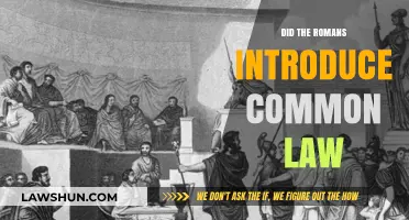 How Roman Law Influenced Common Law