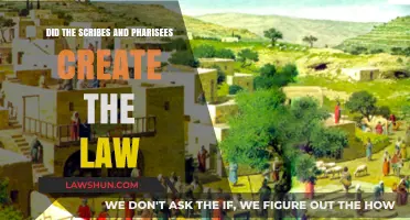 The Law's True Origin: Pharisees and Scribes