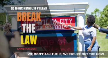 Thomas Chambliss Williams: Lawbreaker or Innocent?