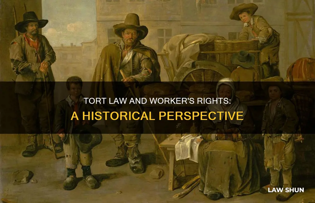 did tort law apply to workers in the 1700s