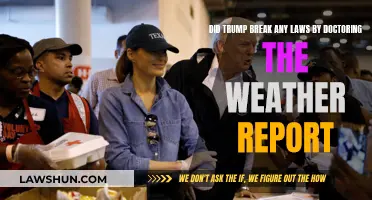 Trump's Weather Report Tampering: Legal or Not?