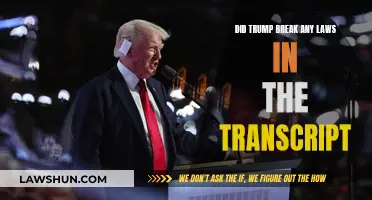 Trump Transcript: Legal or Illegal?