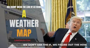 Trump's Weather Map Scandal: Law Broken?