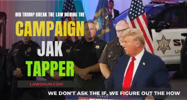 Jak Tapper: Trump's Campaign Law Violations?