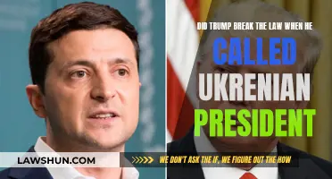 Trump's Call to Ukraine: Legal or Not?