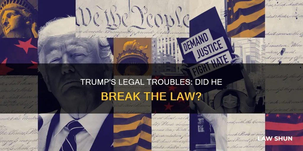 did trump break the law