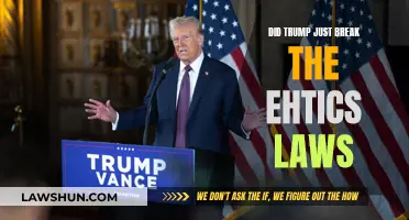 Trump's Ethics: Did He Break the Law?