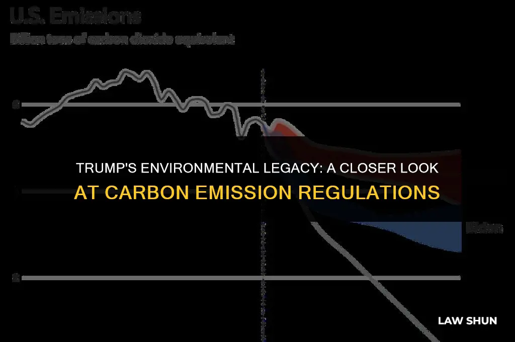 did trump loosen carbon emission laws
