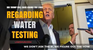 Trump's Rollback: Obama-Era Water Testing Laws Under Scrutiny