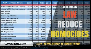 UK Handgun Ban: Did It Reduce Homicides?