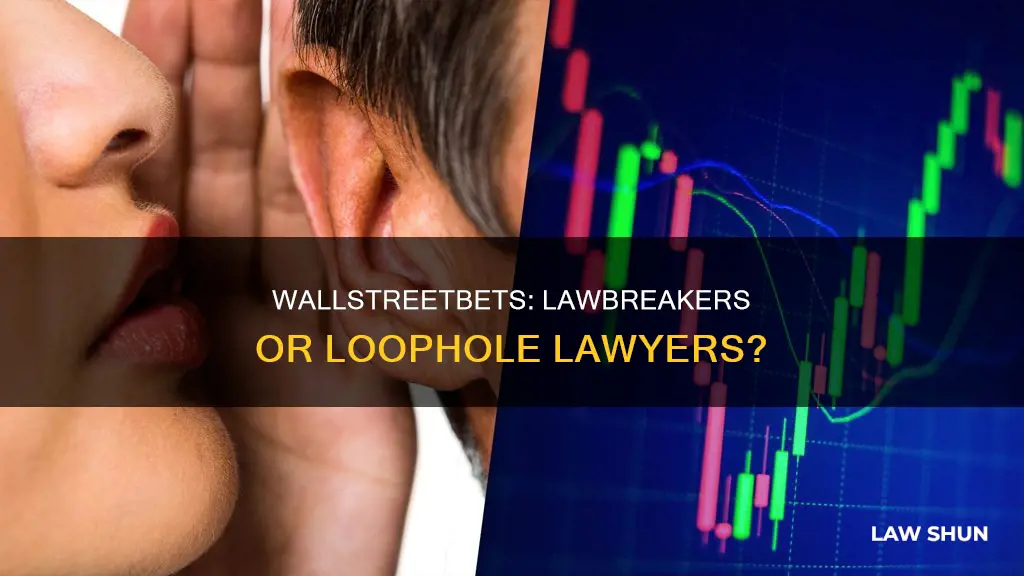 did wallstreetbets break the law