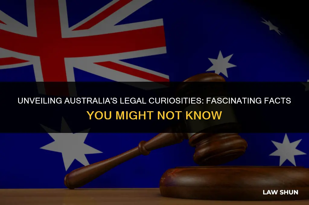 did you know law facts australia