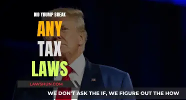 Trump's Tax Troubles: Did He Break the Law?