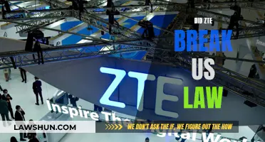 ZTE: Violating US Laws?