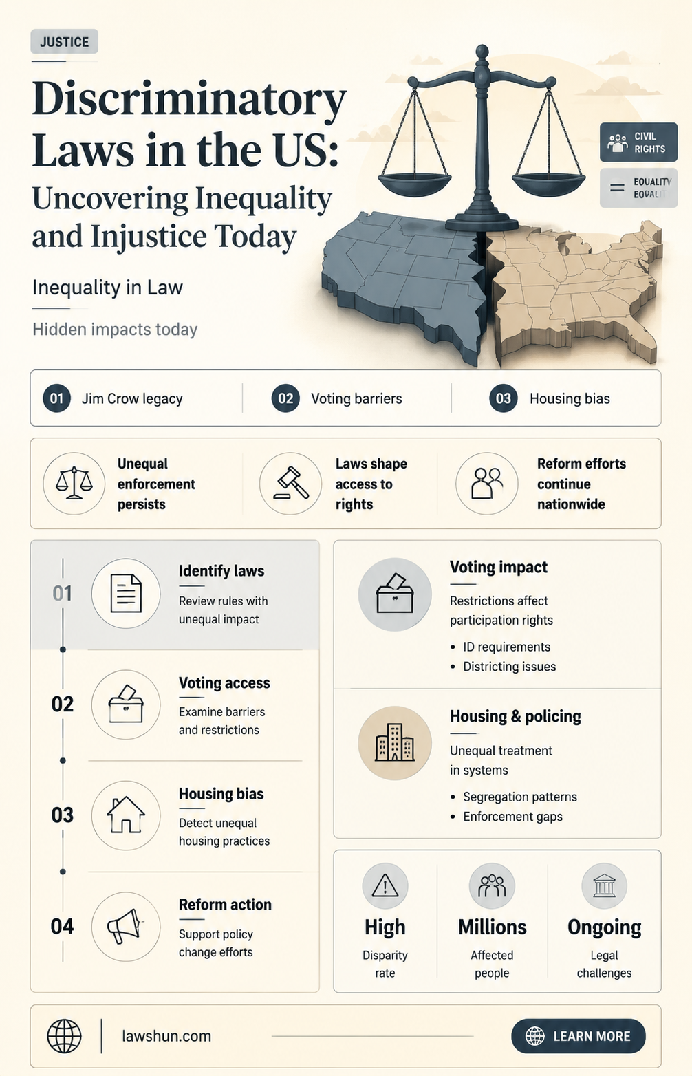 are there discriminatory laws in us