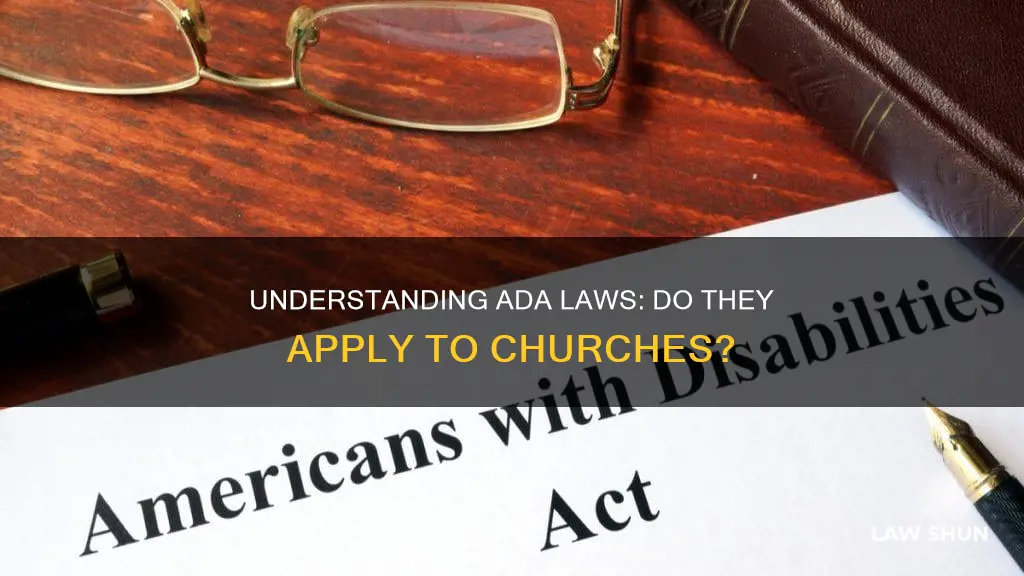 do ada laws apply to churches