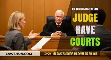 Do Administrative Law Judges Preside Over Formal Courts?