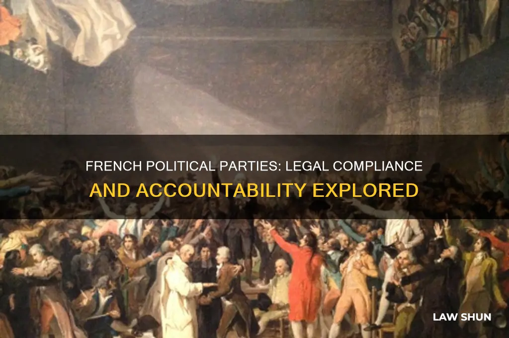 do all political parties of france confrm to the law