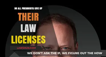 The President's Legal Past: Do They Keep Law Licenses?