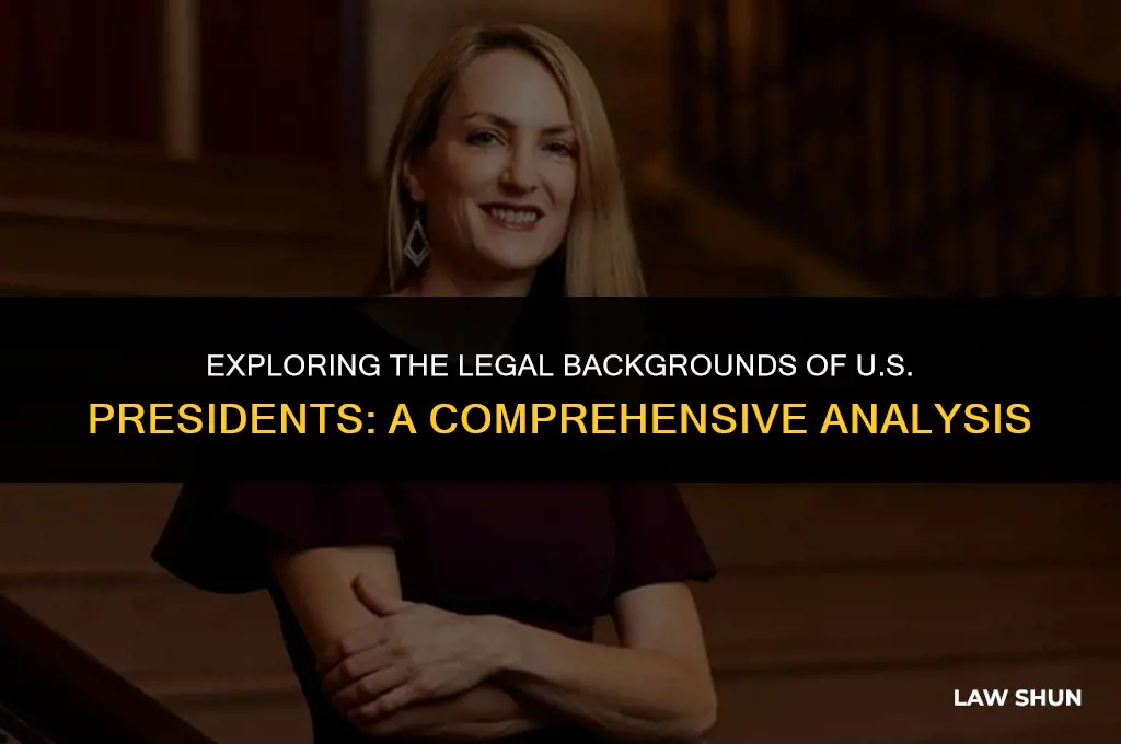do all presidents have law degrees