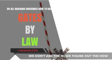 Are Gates Mandatory at All Railroad Crossings by Law?