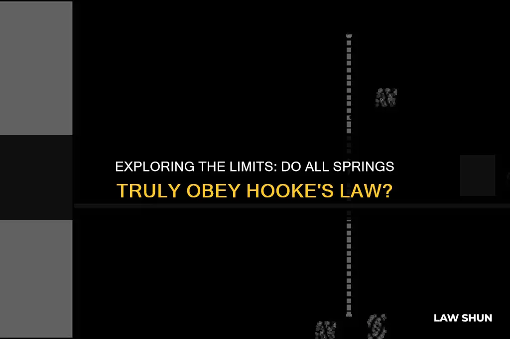 do all springs obey hookes law