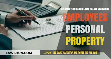 Can Employers Search Employee Personal Property Under US Labor Laws?
