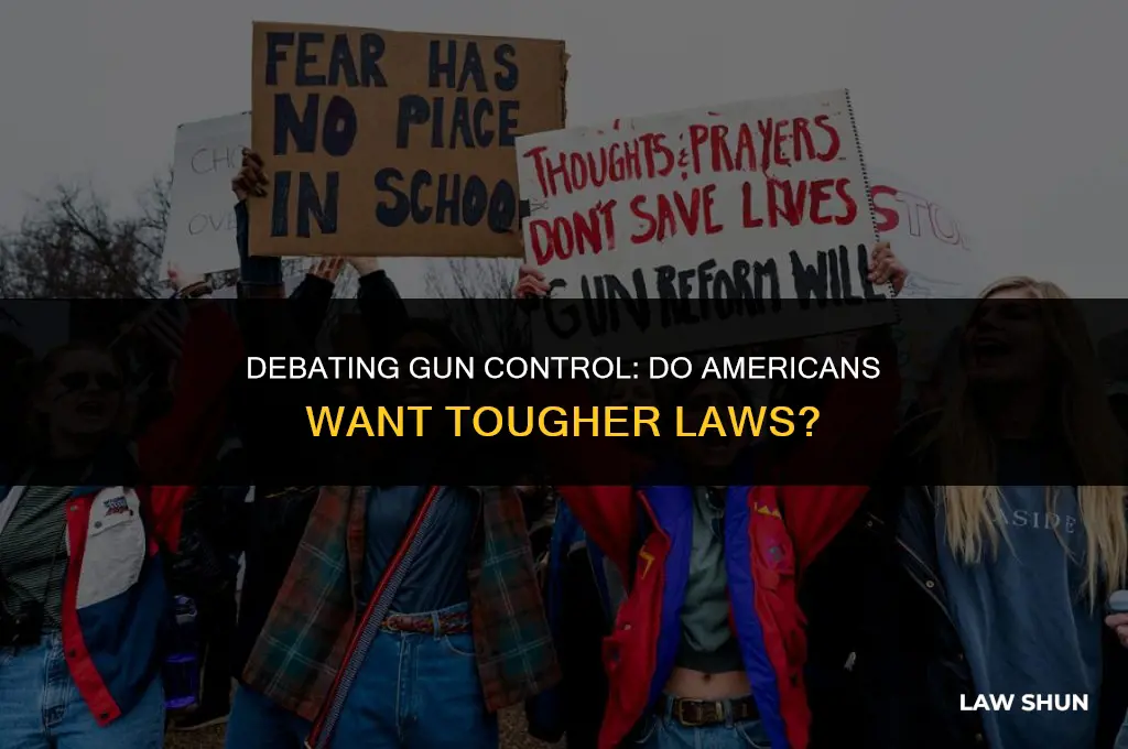 do americans want tougher control laws
