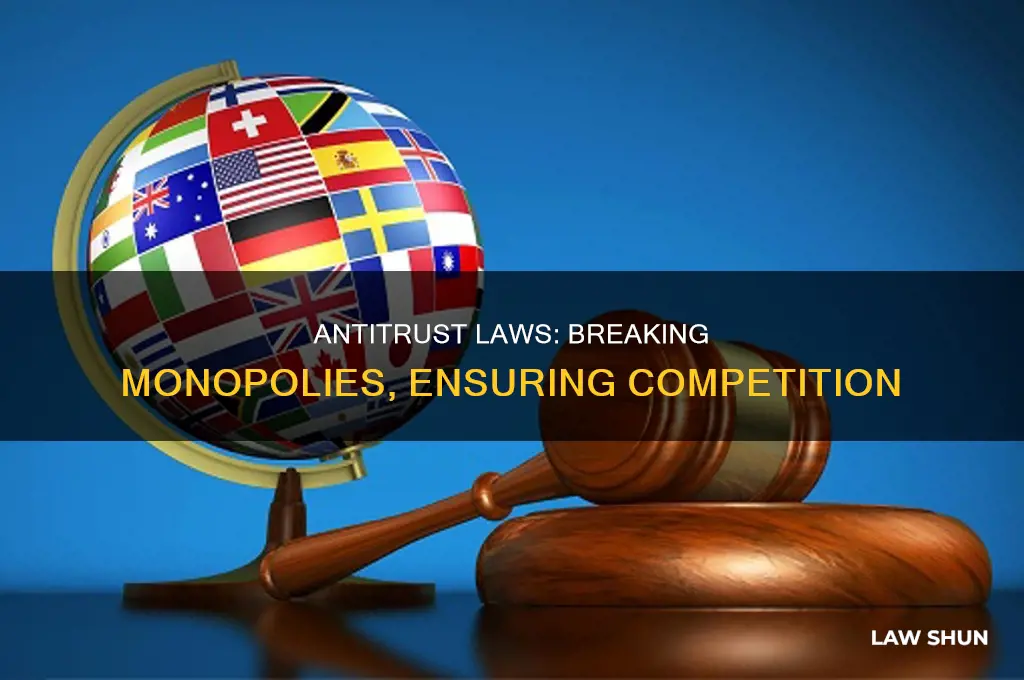 do anti trust laws prevent monopolies
