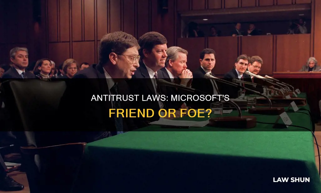 do antitrust laws apply to microsoft