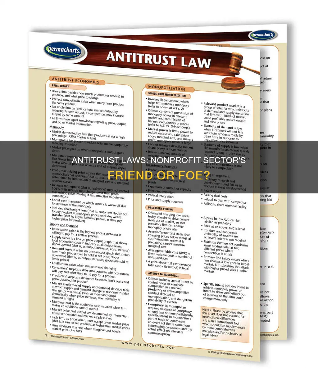 do antitrust laws apply to nonprofits