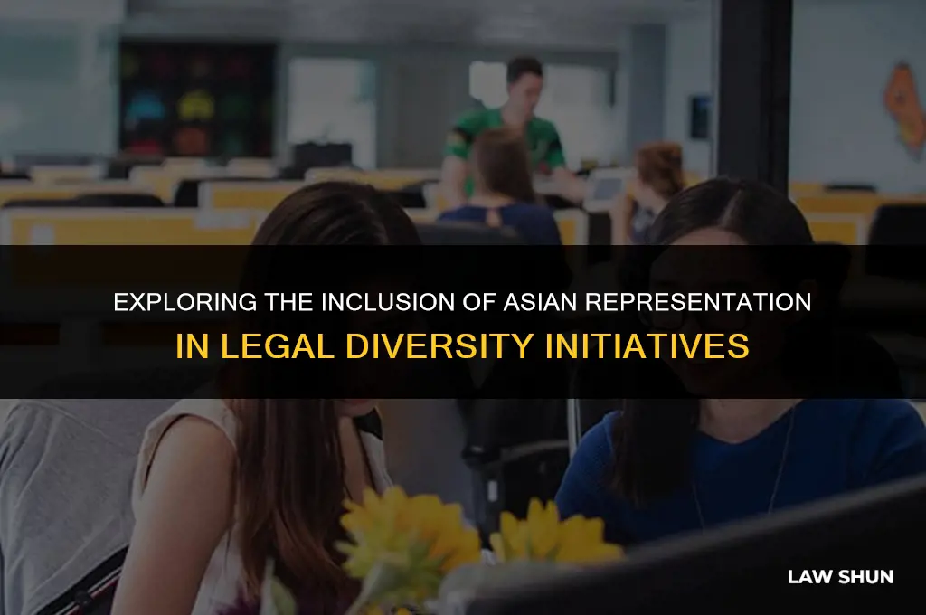 do asians count for law diversity