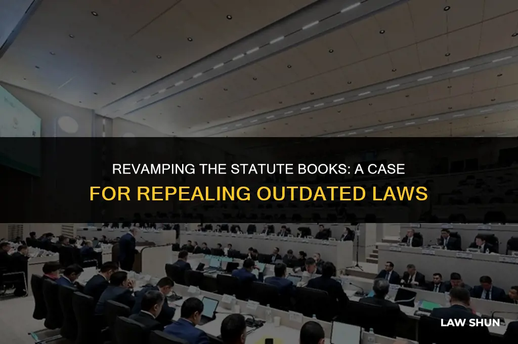 do away with an old law