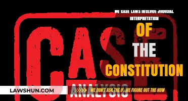 Case Laws: Interpreting the Constitution