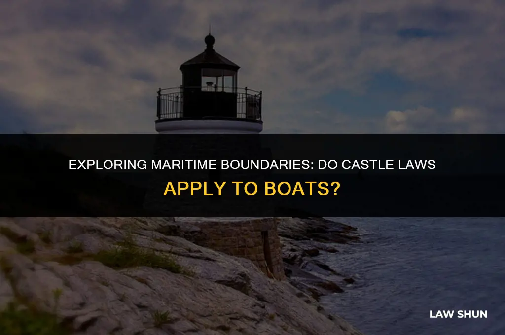 do castle laws extend to boats