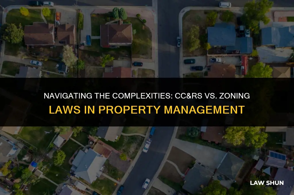 do cc&r trump zoning laws