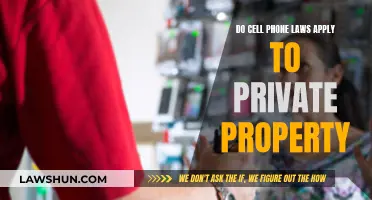 Cell Phone Laws: Private Property Exempt?