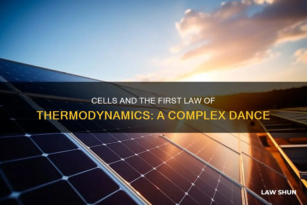 do cells obey the first law of thermodynamics