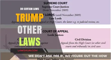 Legal Hierarchy: Understanding When Certain Laws Override Others