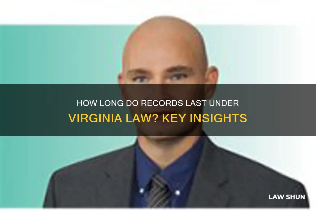 do certain records go away after a while va law