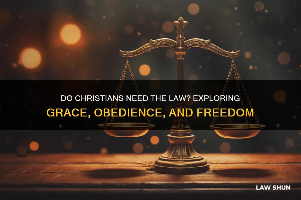do christians need the law