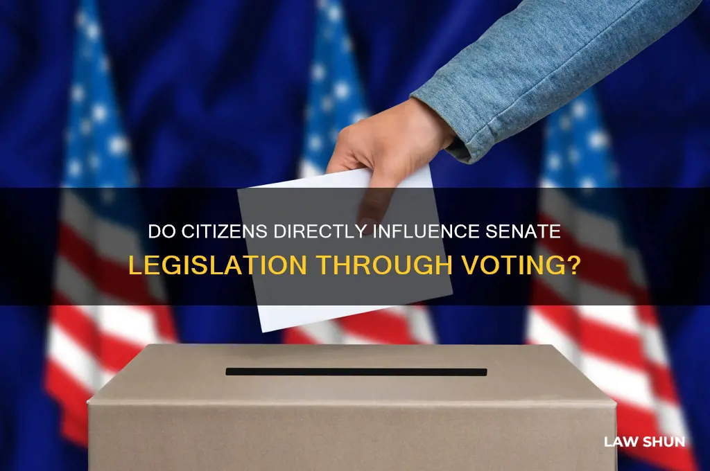 do citizens vote for senate
