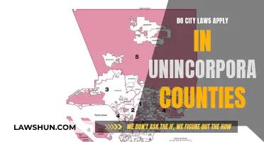 City Laws: Do They Apply in Unincorporated Counties?