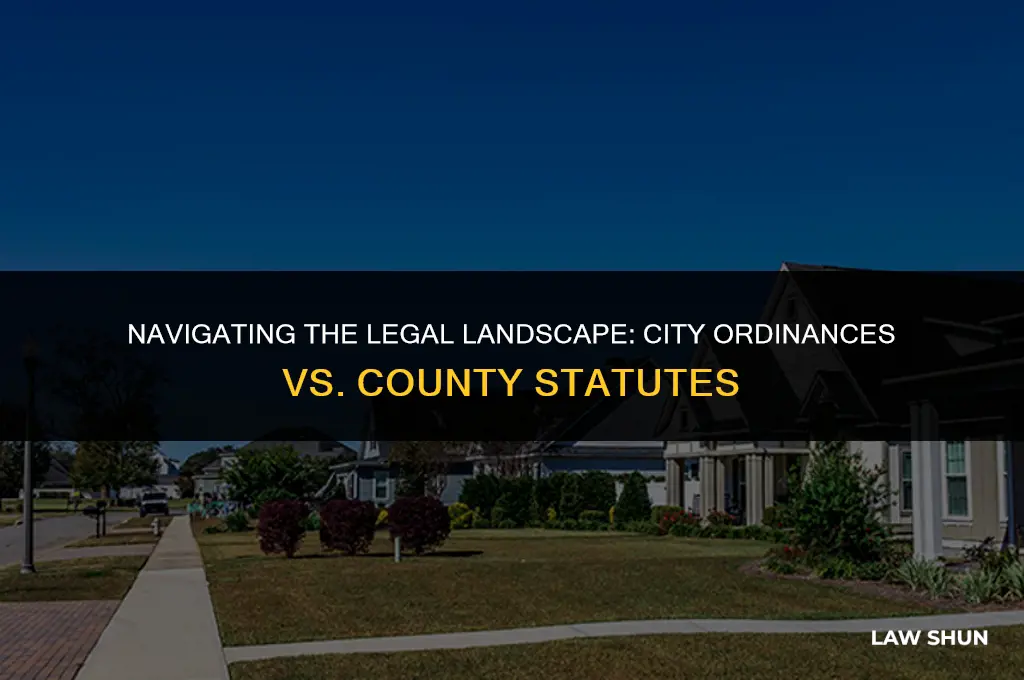do city laws override county laws